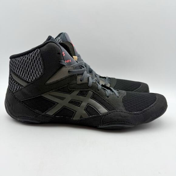 Asics Mens SnapDown 3 Wrestling Shoes US 10.5 M EU 43.5 Black Gunmetal NIB - Picture 3 of 12